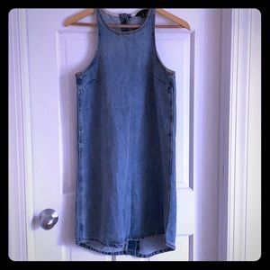 Lucky Brand denim racerback dress size S